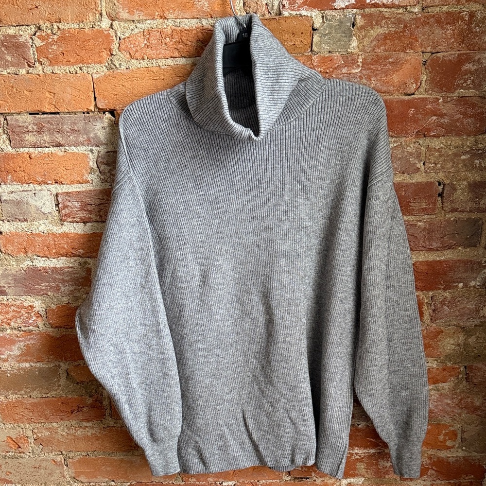 Free People Oversized Turtleneck Sweater
